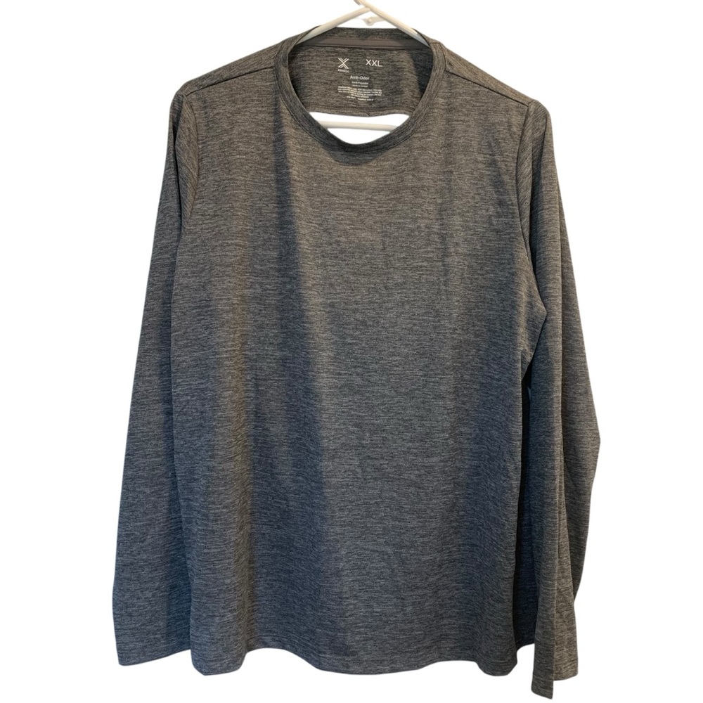 Xersion Women’s Gray Long Sleeve Workout Shirt Size XXL - Picture 15 of 15